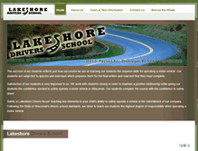 Tablet Screenshot of lakeshoredrivers.com